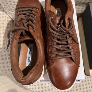 Mens brand new Steve Madden upper leather shoes. P-Sedwik style